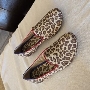 Rothy's Mocha Spot Loafers
